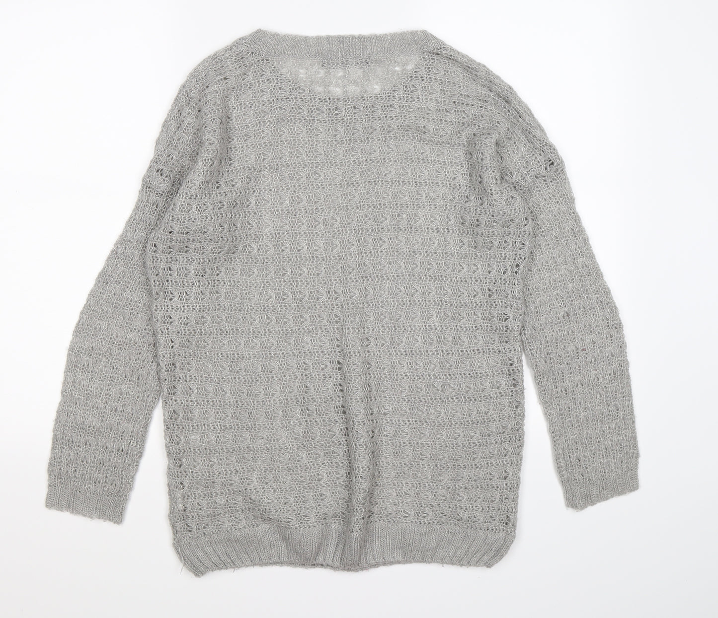 Atmosphere Womens Grey  Knit Pullover Jumper Size 10