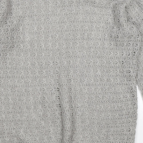 Atmosphere Womens Grey  Knit Pullover Jumper Size 10