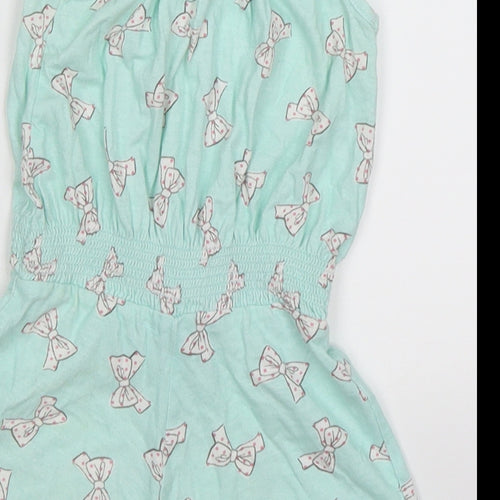 Girl2Girl Girls Green Flecked  Playsuit One-Piece Size 2-3 Years  - BOWS