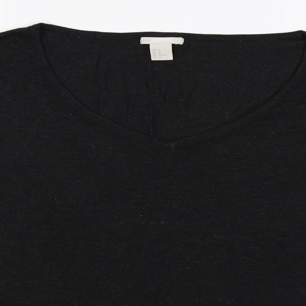 H&M Womens Grey  Knit Pullover Jumper Size M