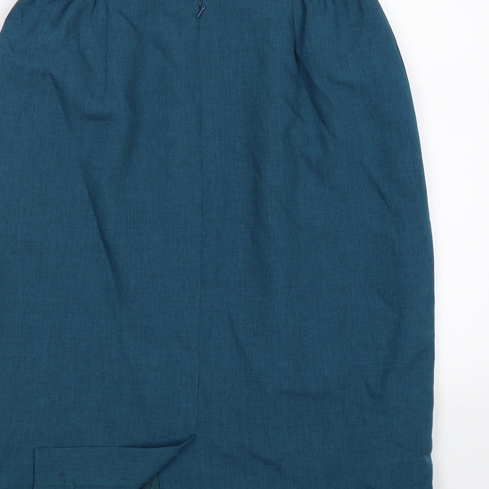 Eastex Womens Blue   Straight & Pencil Skirt Size 10  - teal