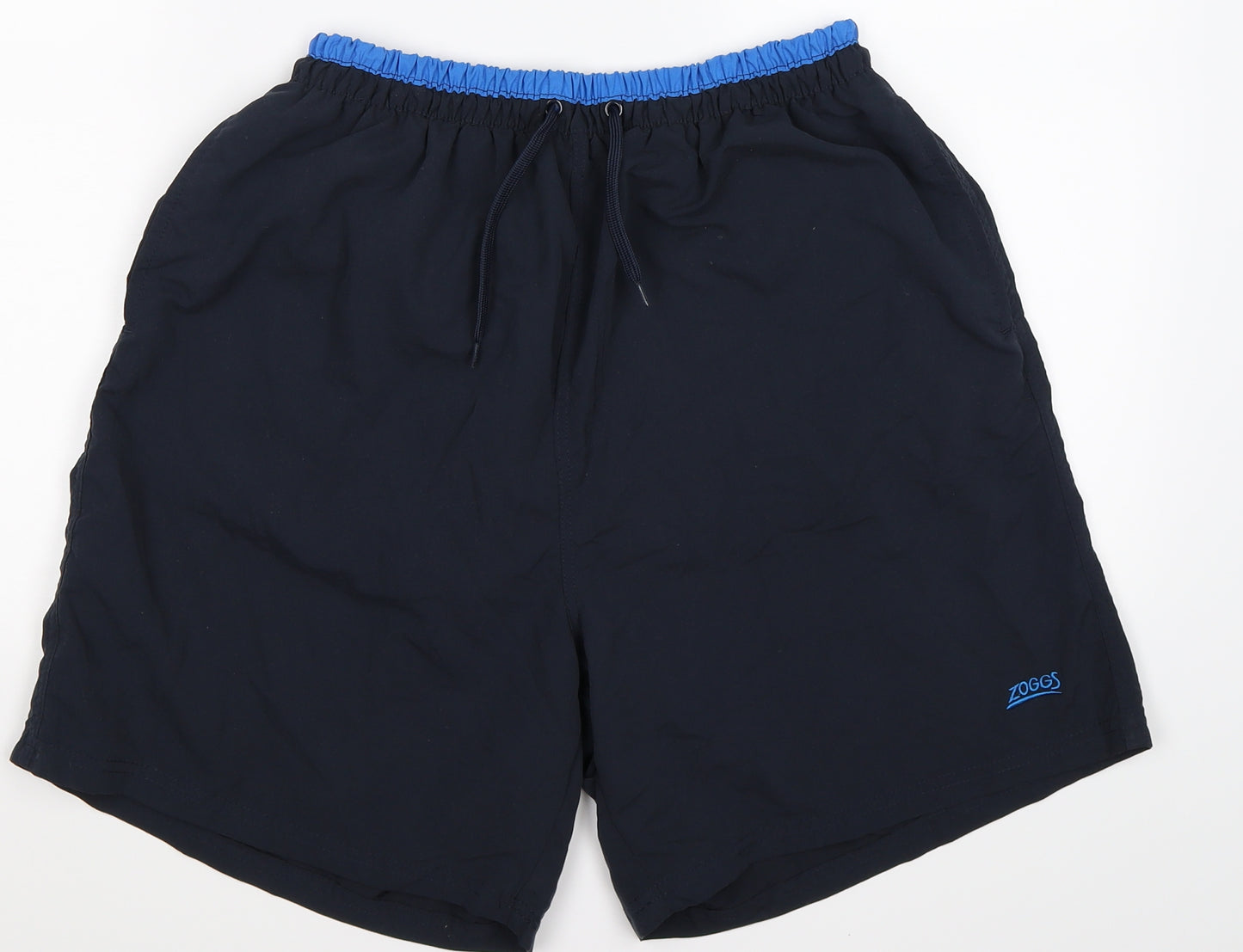 Zoggs Boys Blue   Sweat Shorts Size L - SWIM WEAR