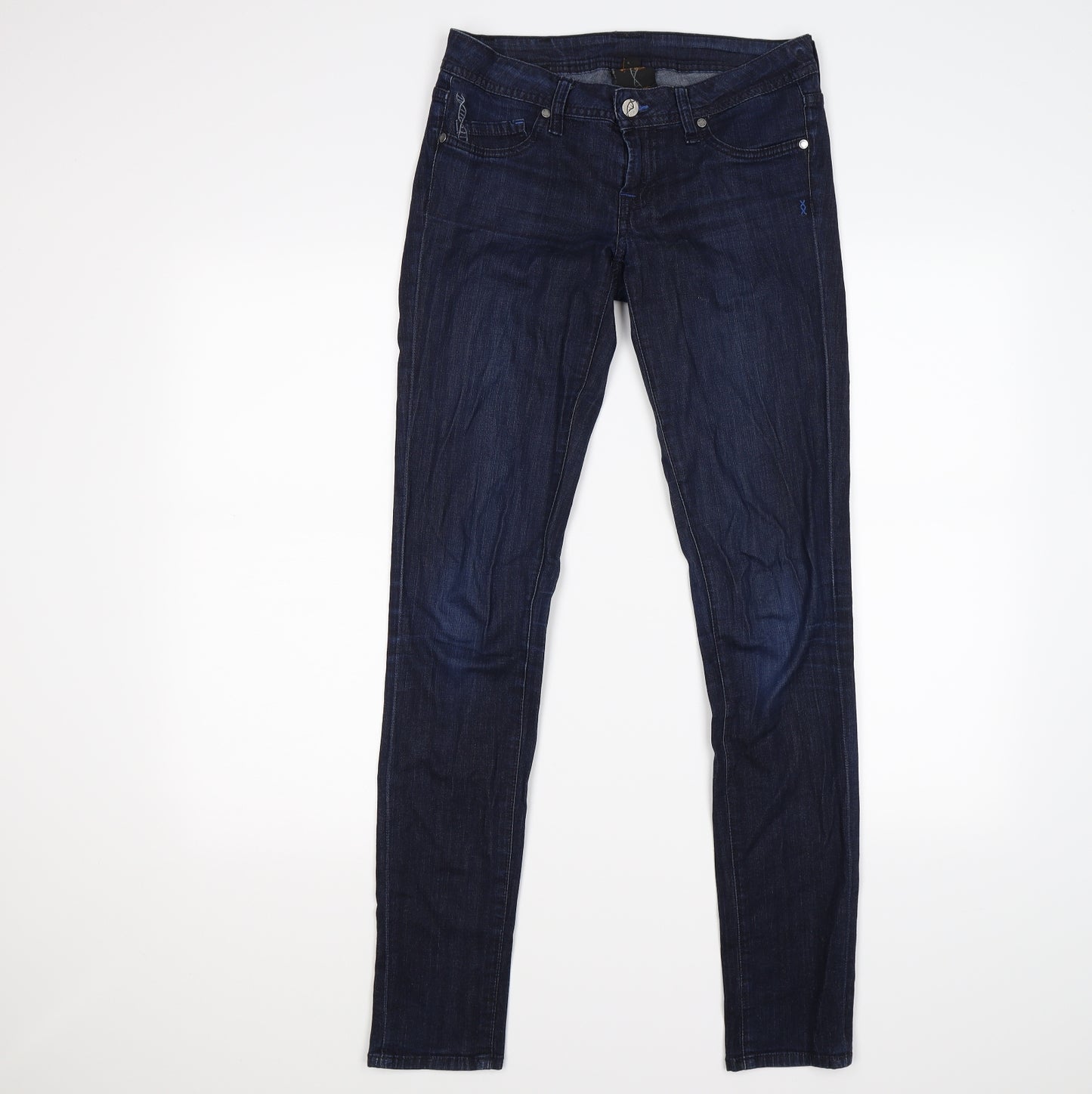 Genetic Denim Womens Blue  Denim Skinny Jeans Size S L31 in