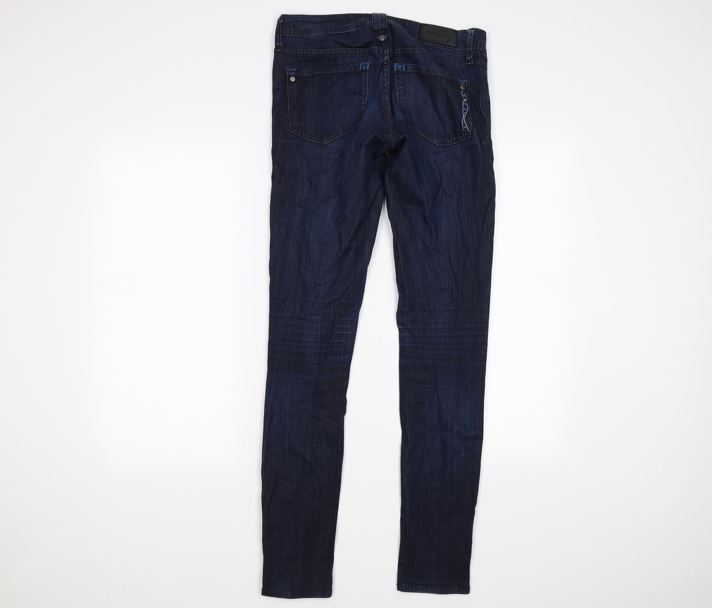 Genetic Denim Womens Blue  Denim Skinny Jeans Size S L31 in