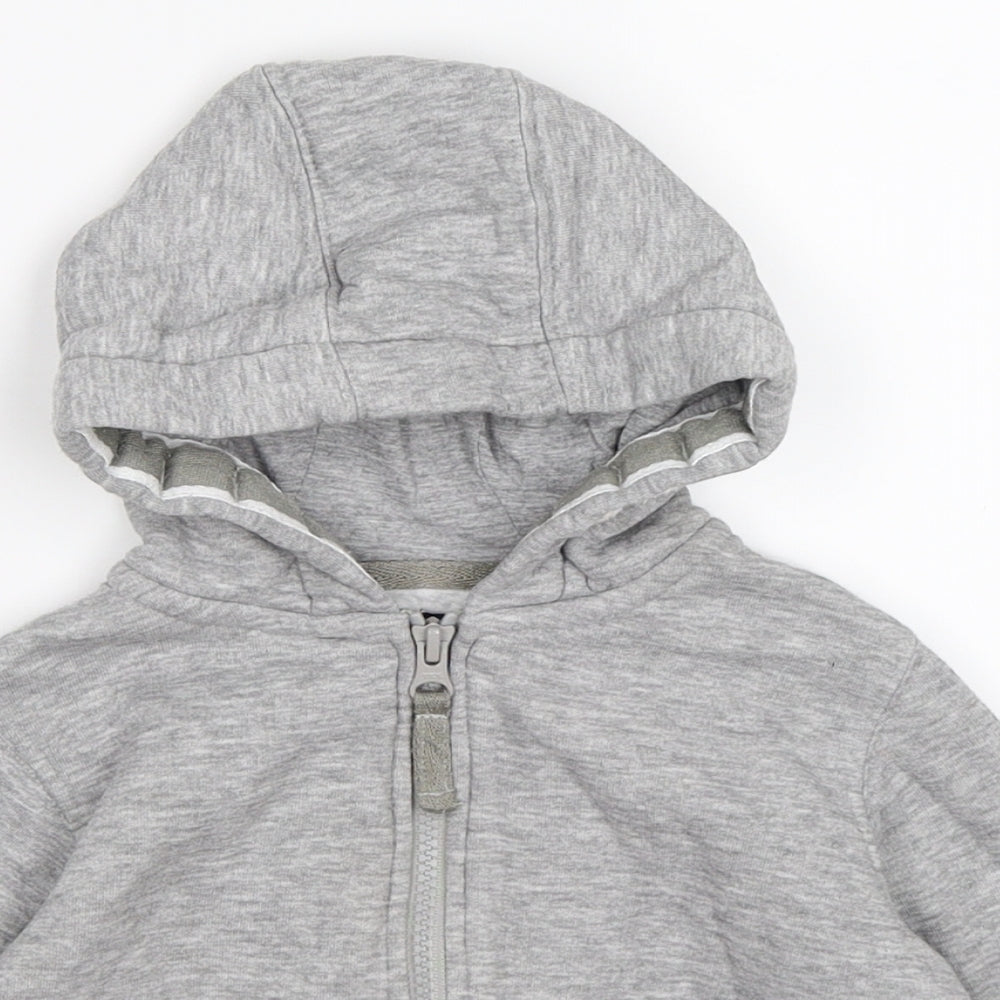 NEXT Baby Grey  Jersey Jacket  Size 12-18 Months