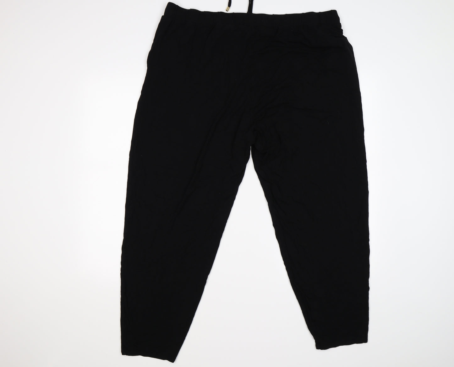 NEXT Womens Black   Jogger Trousers Size 20 L25 in