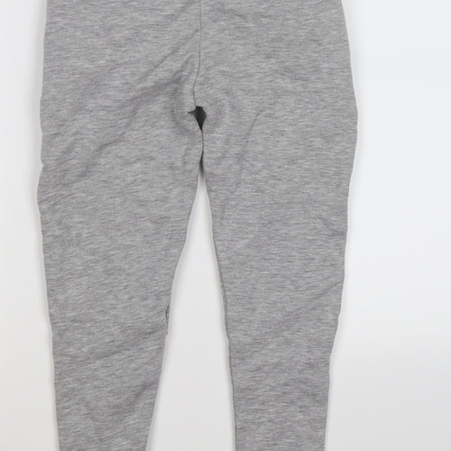 PEP & CO Boys Grey Striped Jersey Jogger Trousers Size 8-9 Years