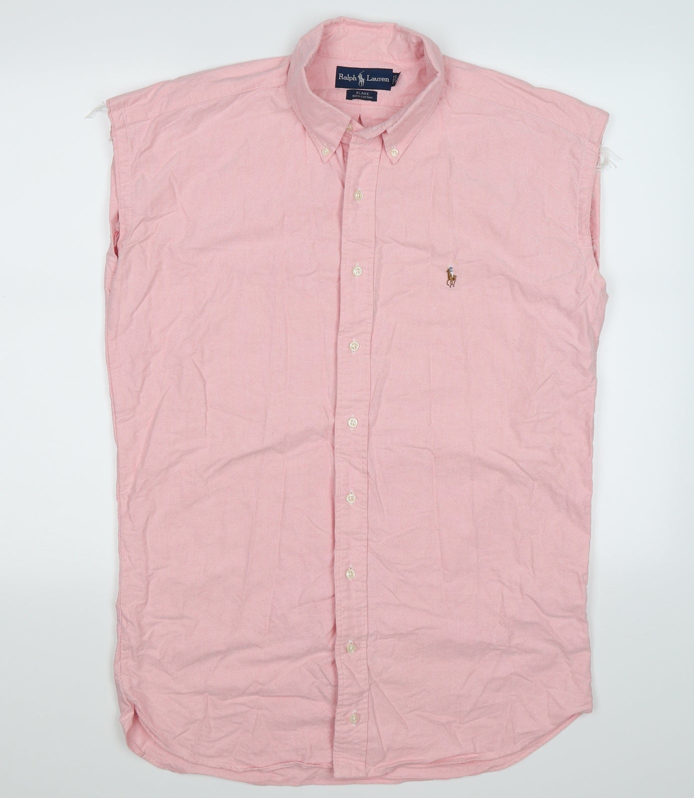 Ralph Lauren Mens Pink    Button-Up Size XL