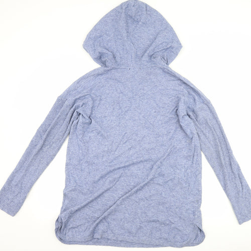 cynus Womens Blue   Pullover Hoodie Size L