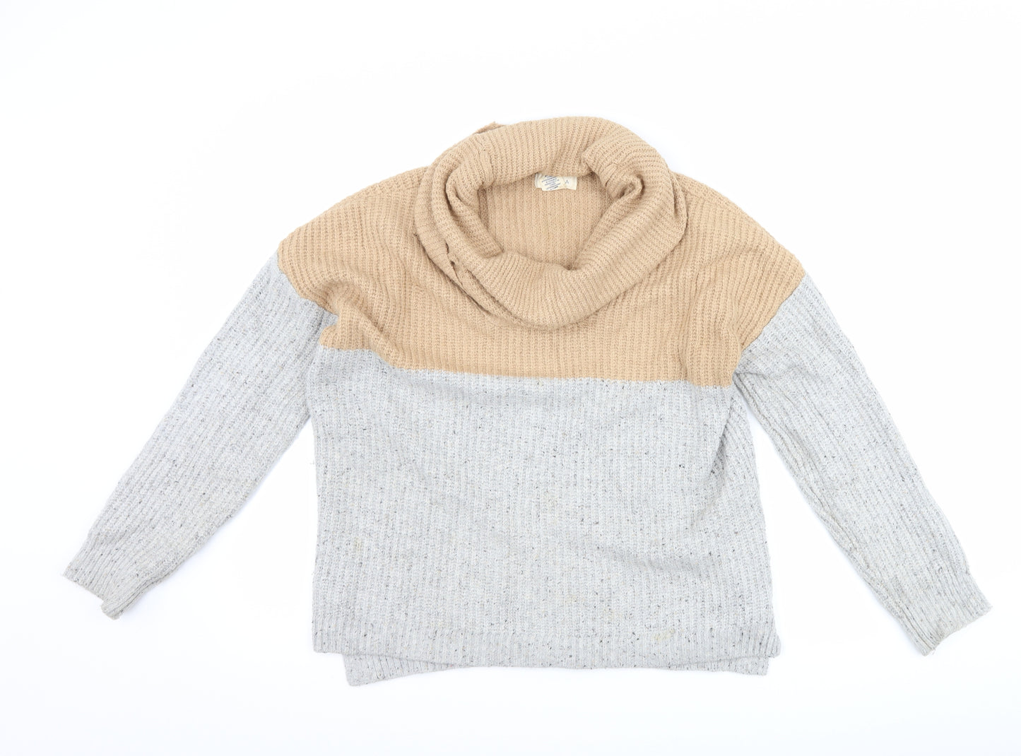 Yes Lola Womens Grey   Pullover Jumper Size S