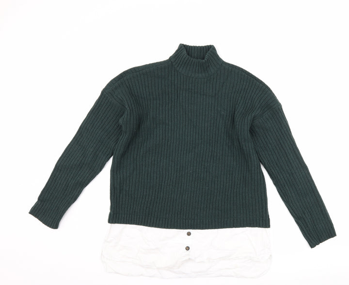 Noisy may Womens Green   Pullover Jumper Size S