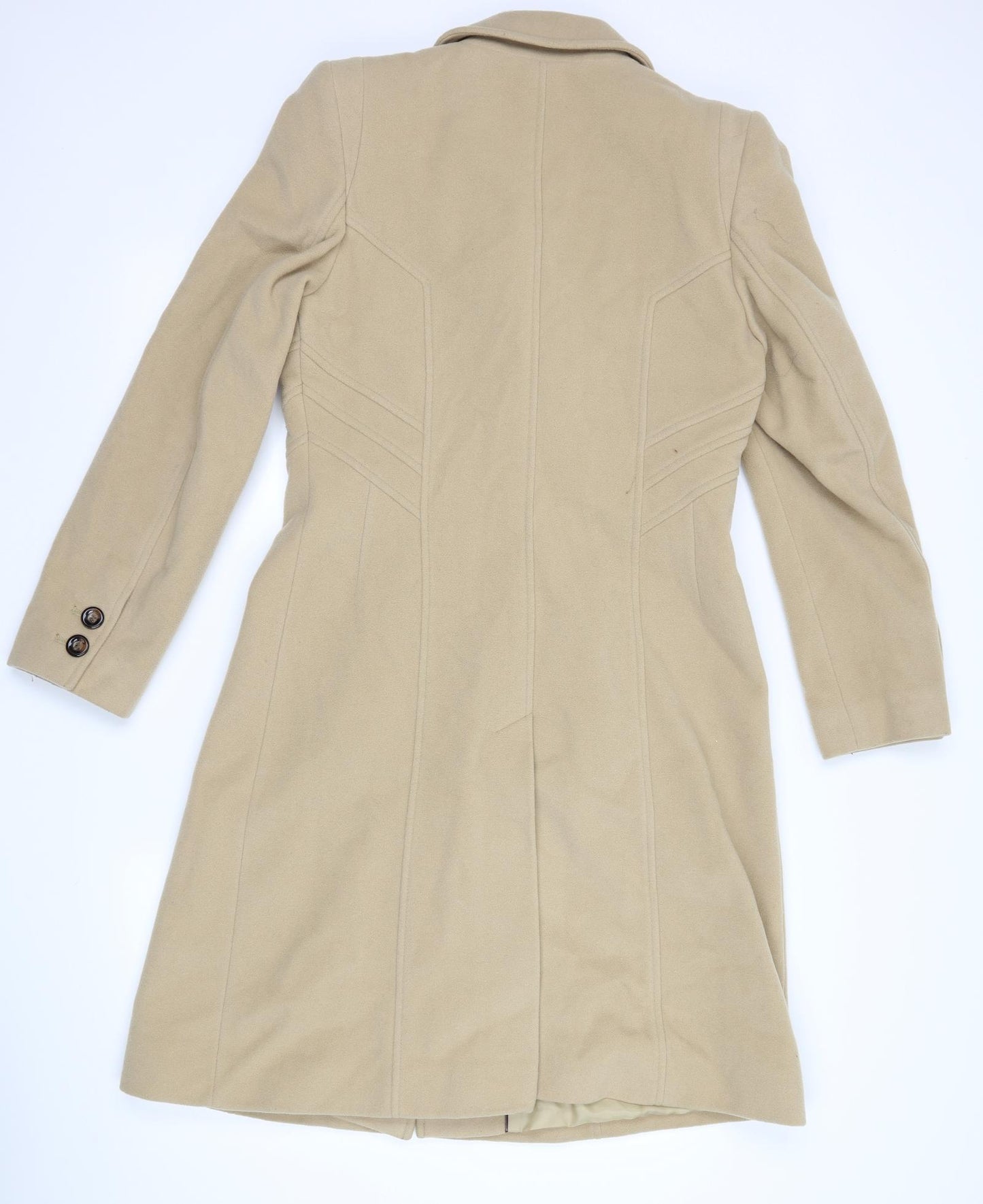 Marks and Spencer Womens Beige   Trench Coat Coat Size 12
