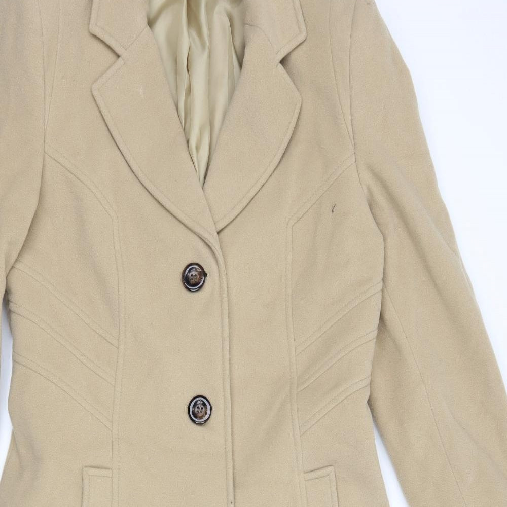 Marks and Spencer Womens Beige   Trench Coat Coat Size 12