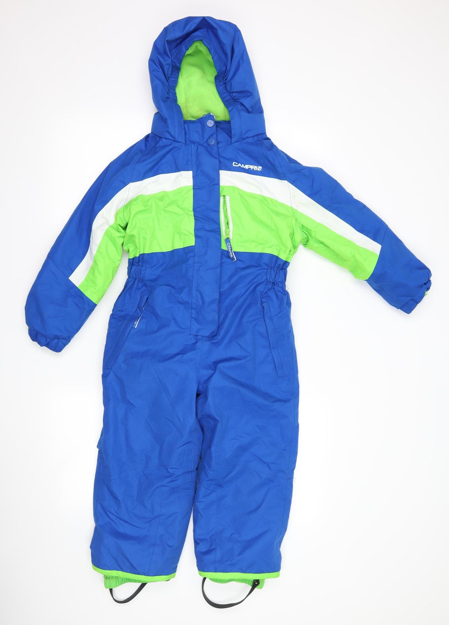 Campri Boys Blue   Ski Jacket Snowsuit Size 5-6 Years  - snowsuit