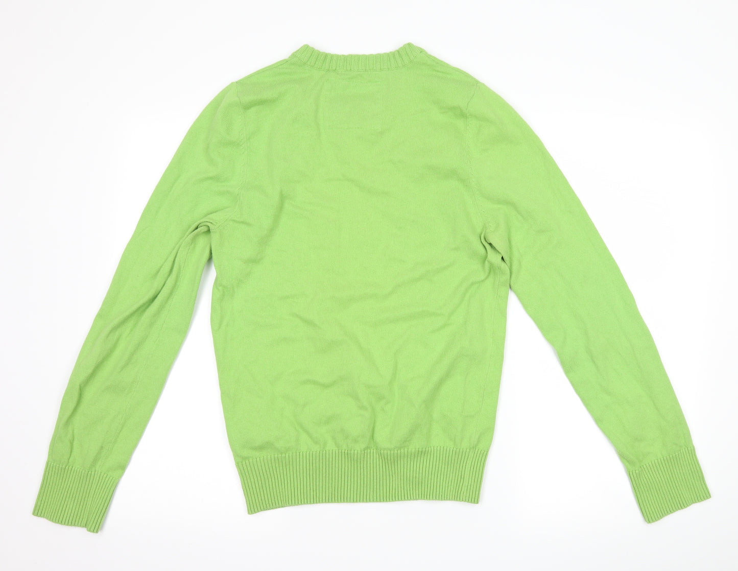 Abercrombie & Fitch Mens Green   Pullover Jumper Size L  - Muscle Fit