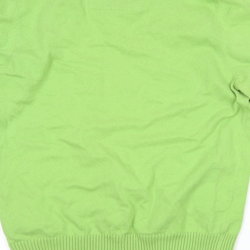 Abercrombie & Fitch Mens Green   Pullover Jumper Size L  - Muscle Fit