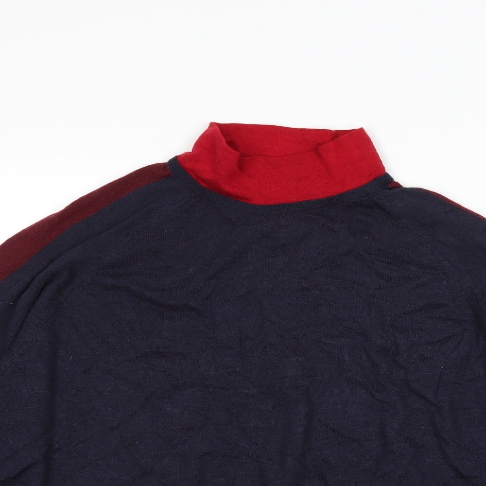 Marks and Spencer Womens Blue   Pullover Jumper Size XL