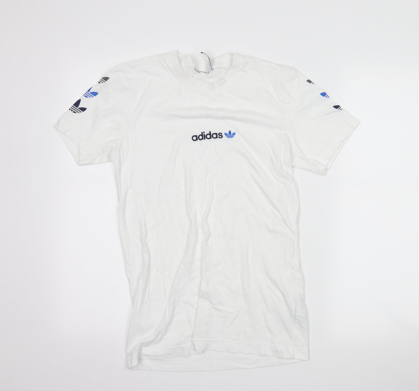 adidas Mens White    T-Shirt Size XS