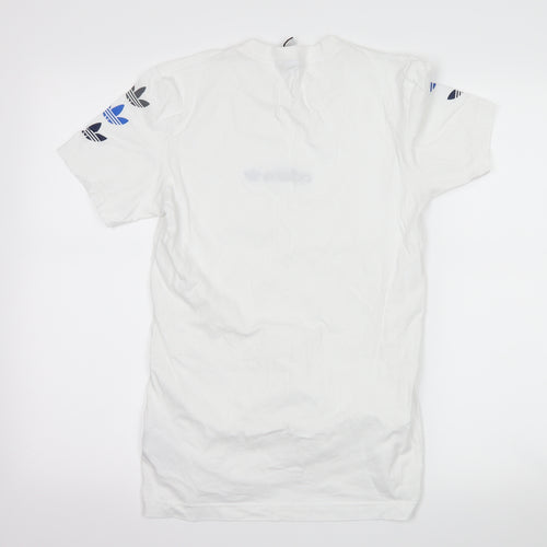 adidas Mens White    T-Shirt Size XS