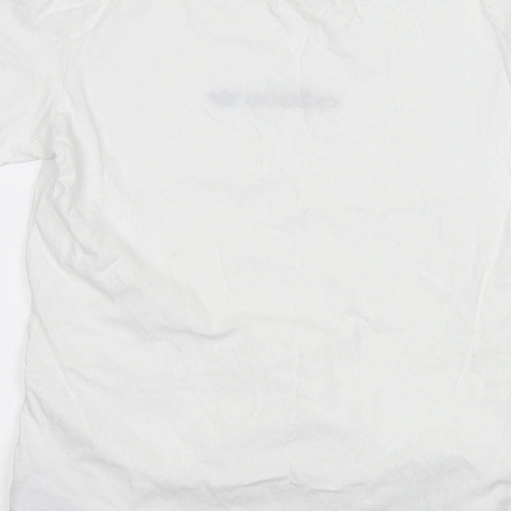 adidas Mens White    T-Shirt Size XS