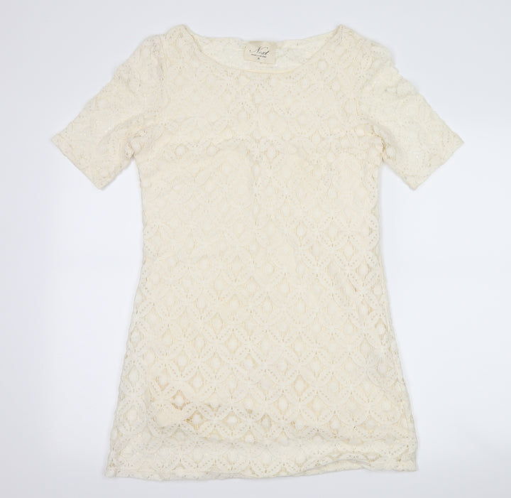 NEXT Womens Ivory Shift Size 8