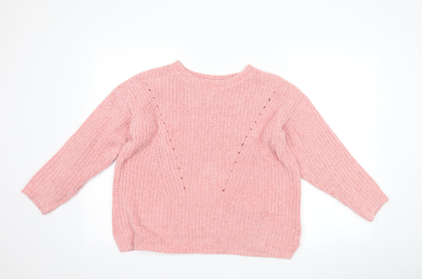 F&F Womens Pink   Pullover Jumper Size 10