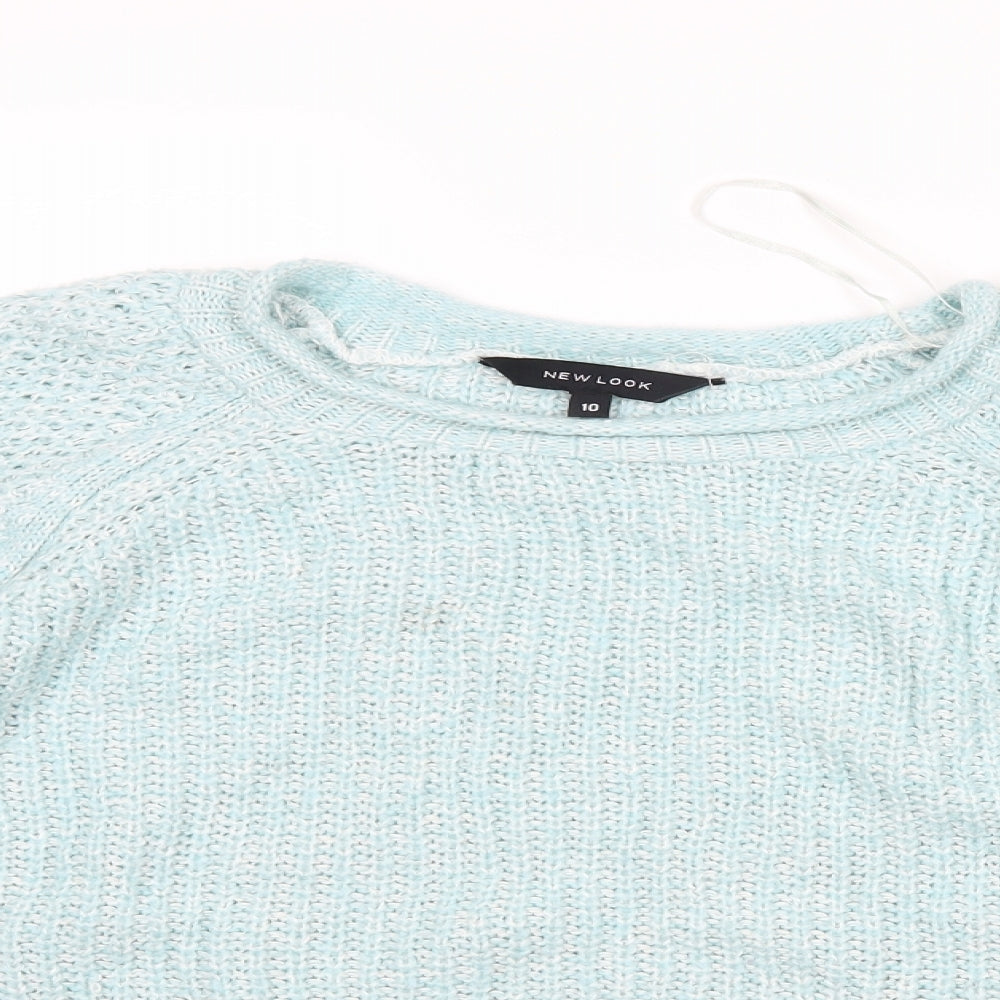 New Look Womens Blue   Pullover Jumper Size 10