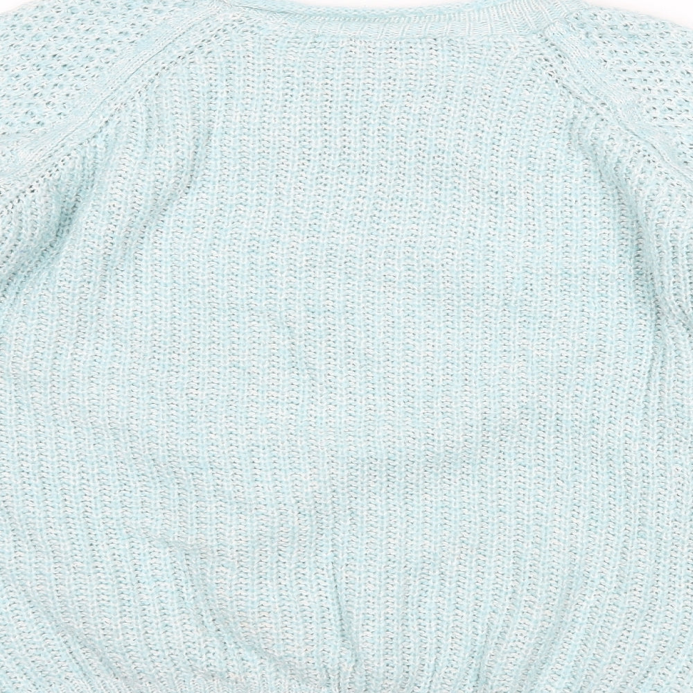 New Look Womens Blue   Pullover Jumper Size 10