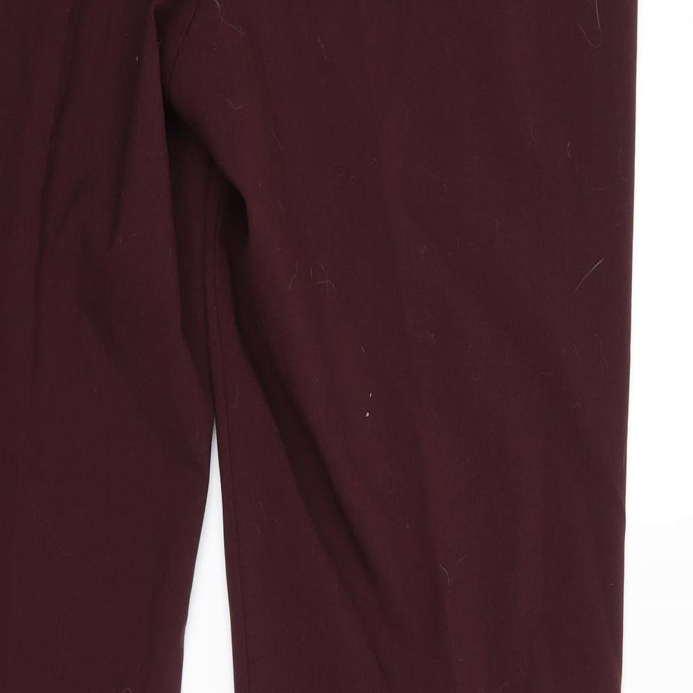 Marks and Spencer Womens Purple   Trousers  Size 16 L30 in