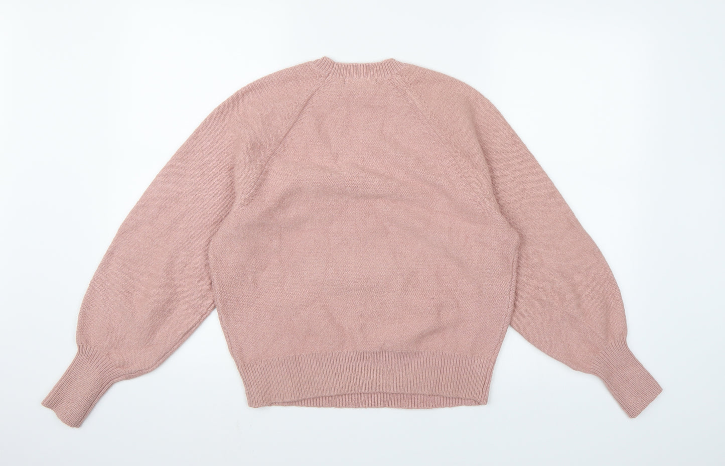 UNI QLO Womens Pink  Knit Pullover Jumper Size S