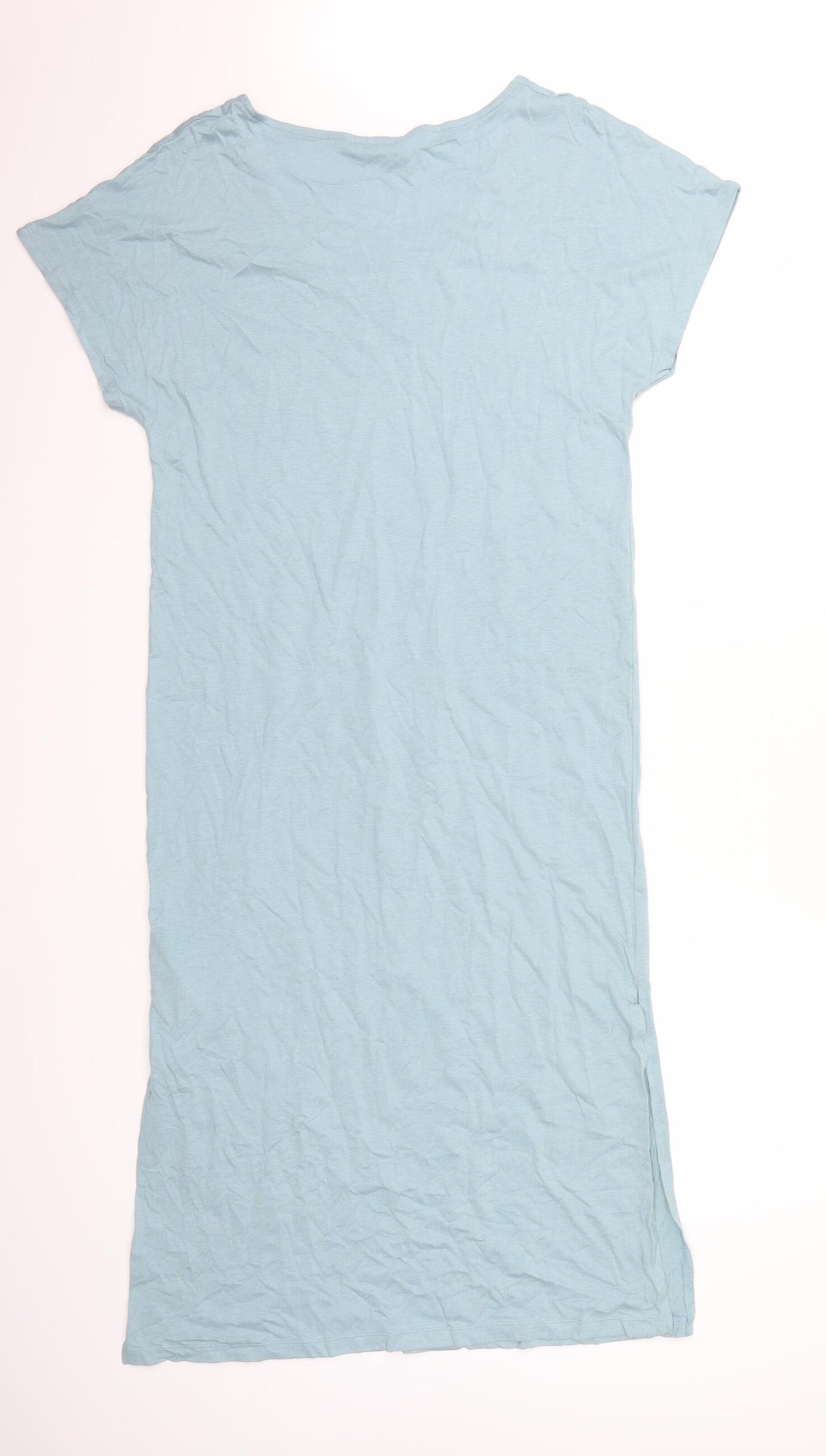 Marks and Spencer Womens Blue   Top Dress Size 10  - Nightie