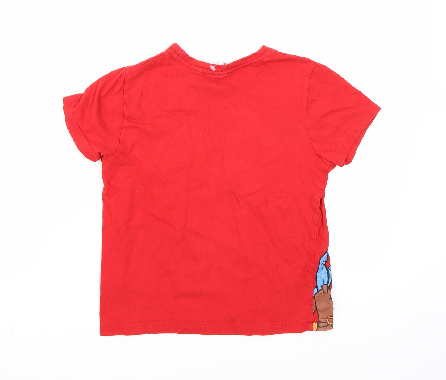Disney Boys Red   Basic T-Shirt Size 7-8 Years  - Toy Story