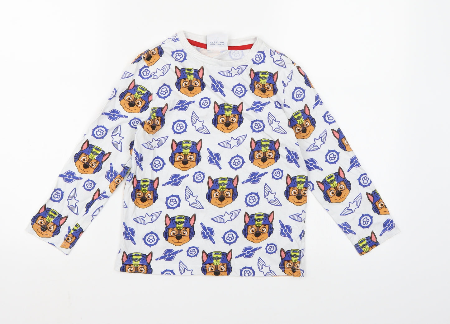 Paw patrol Boys Multicoloured   Basic T-Shirt Size 6-7 Years