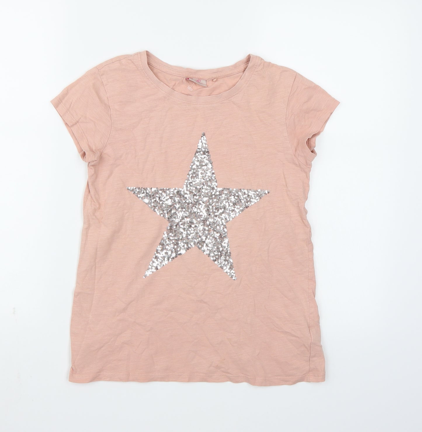 NEXT Girls Pink   Basic T-Shirt Size 12 Years