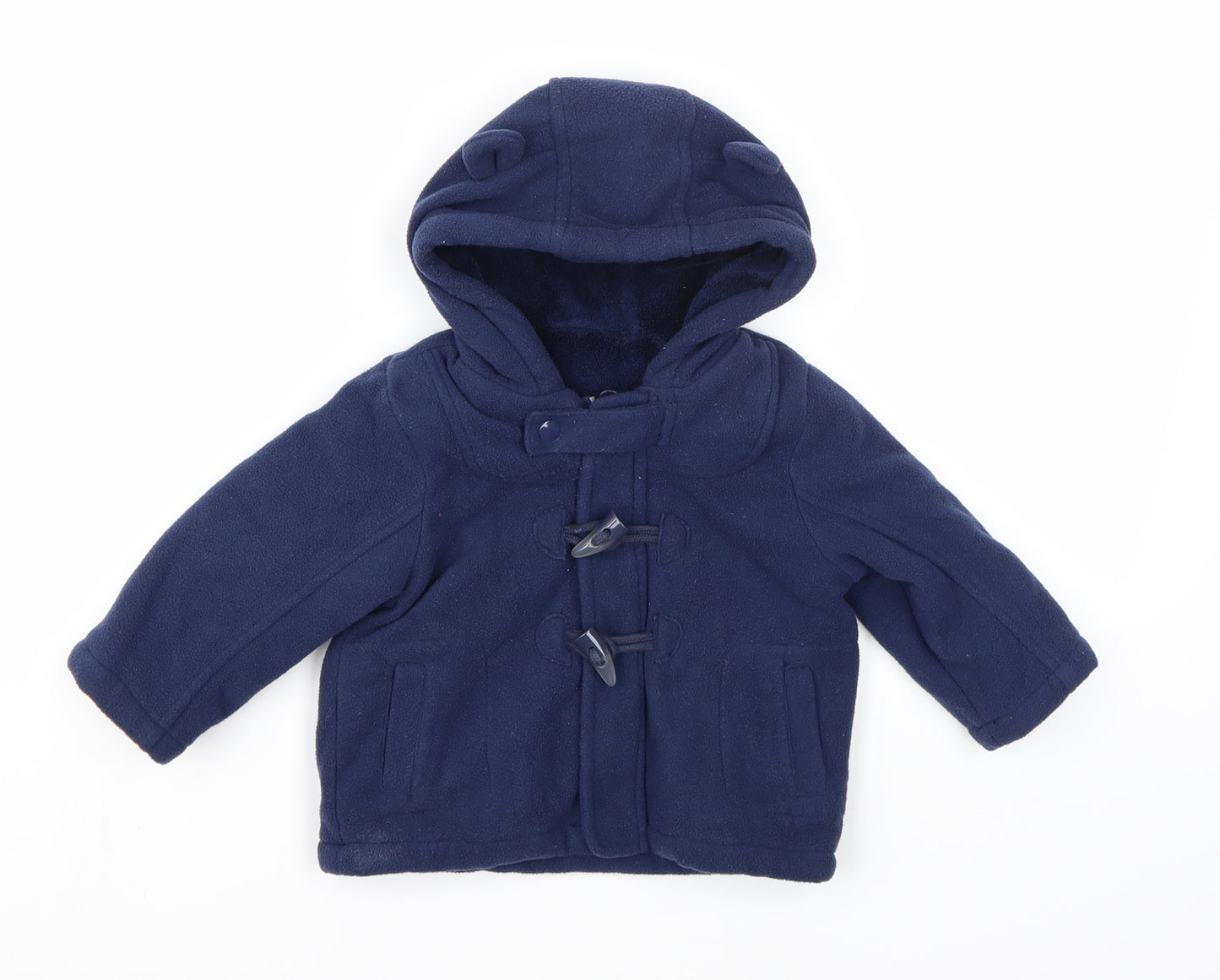 Early Days Baby Blue  Fleece Basic Coat Coat Size 9-12 Months