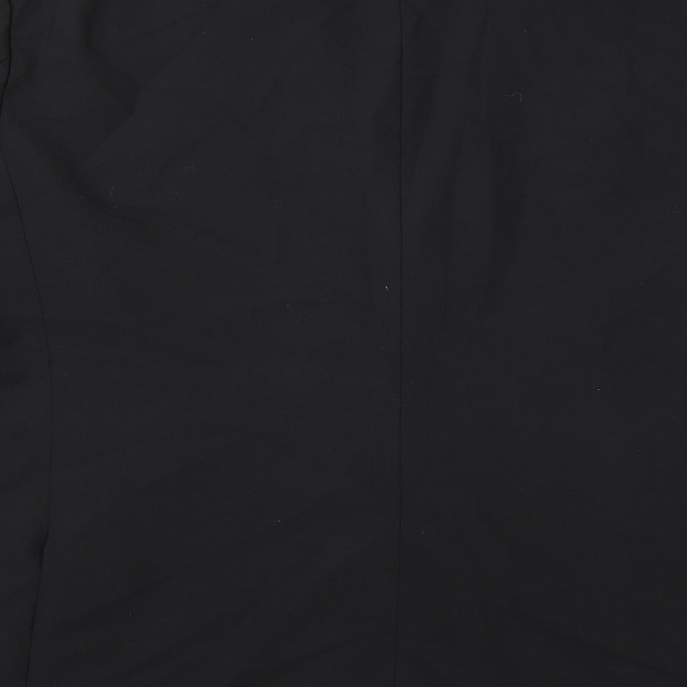 Burton Mens Black  Rayon Jacket Suit Jacket Size 52