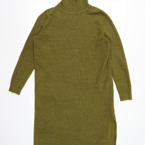 TU Womens Green  Knit Jumper Dress  Size 18