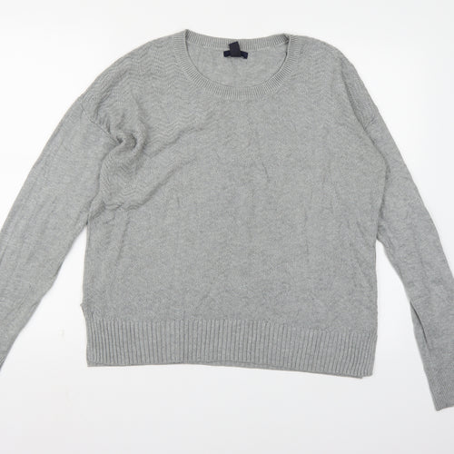 Gap Womens Grey  Knit Pullover Jumper Size L