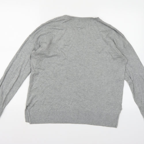 Gap Womens Grey  Knit Pullover Jumper Size L