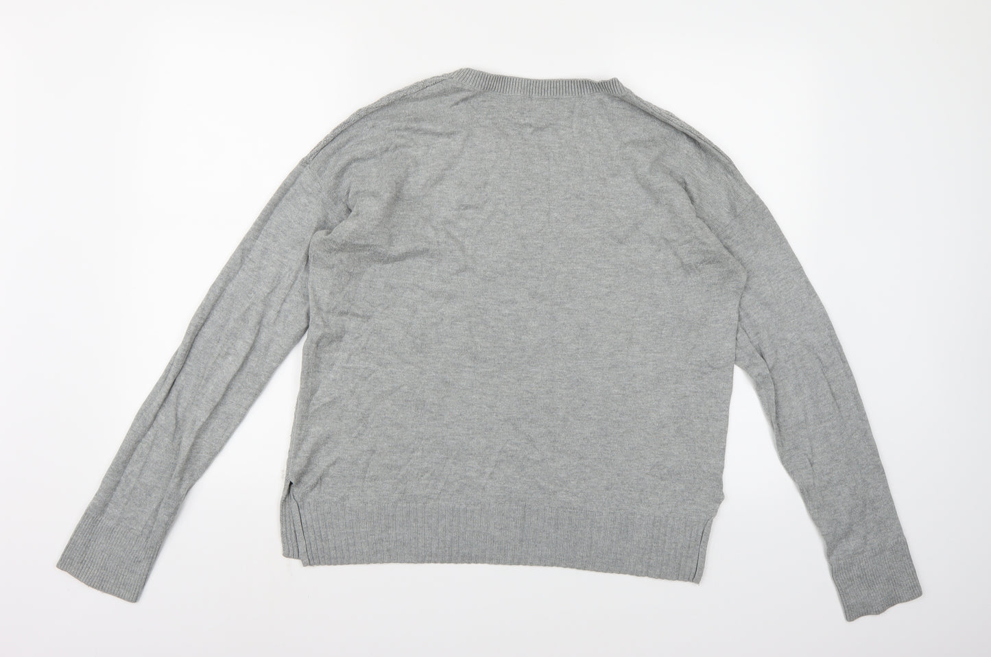 Gap Womens Grey  Knit Pullover Jumper Size L