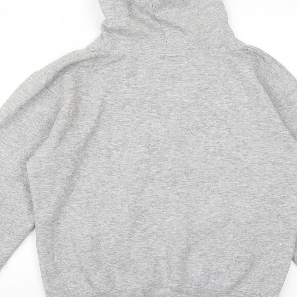 charmville Womens Grey  Jersey Pullover Hoodie Size XL  - I Love London