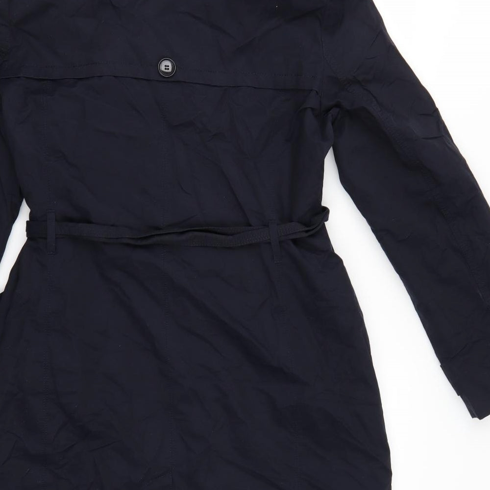 BHS Womens Blue   Pea Coat Coat Size 16