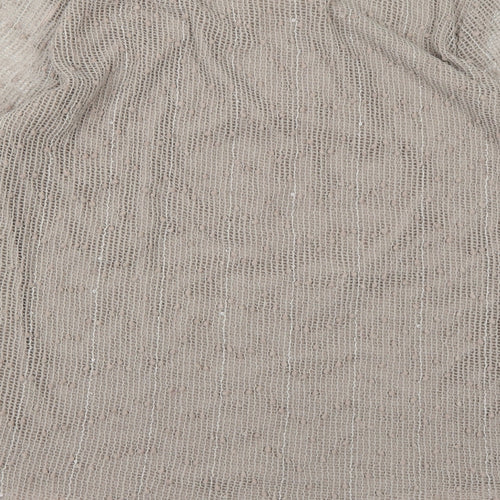 Apricot Womens Brown  Knit Pullover Jumper Size 14