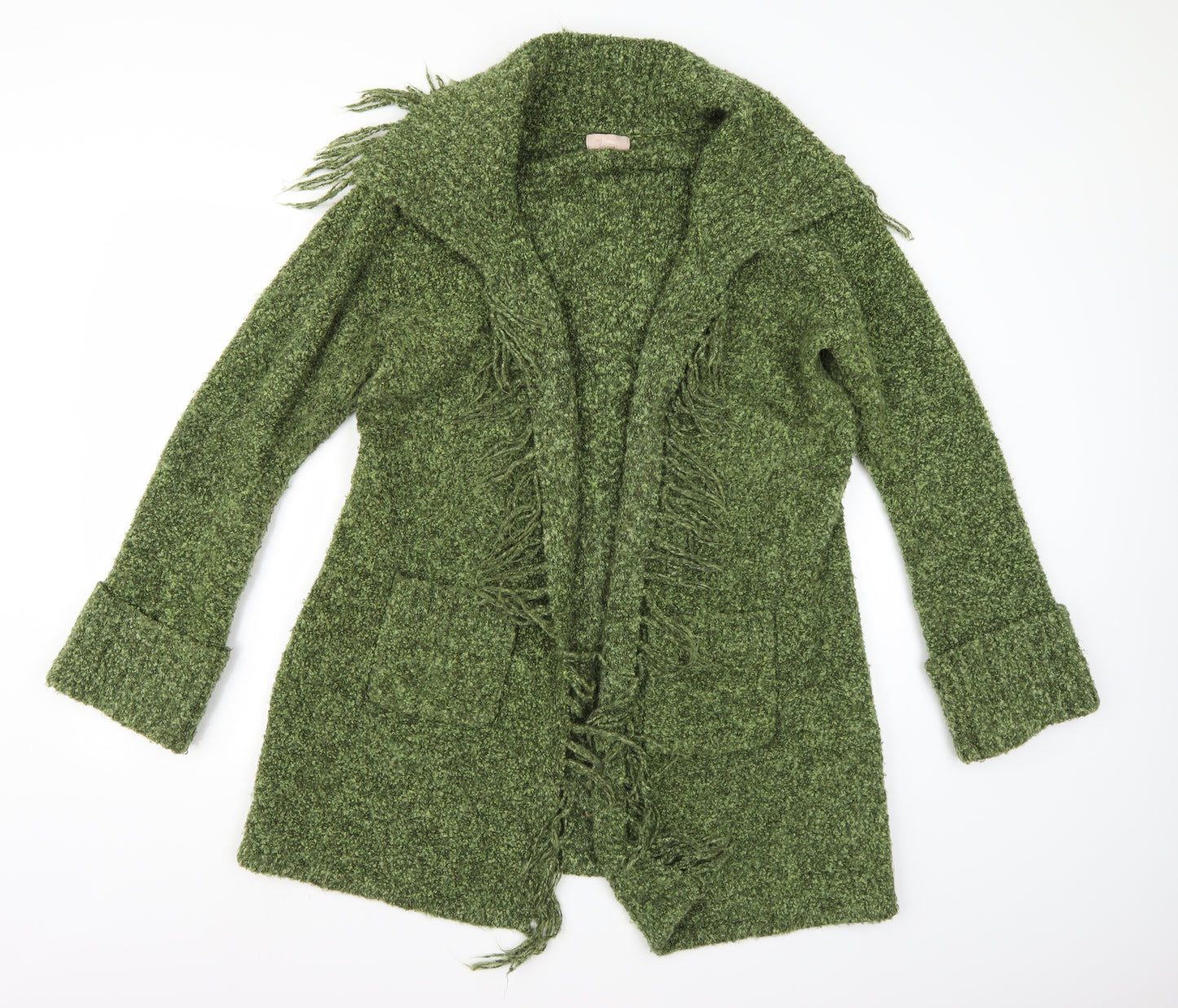 Soon Womens Green  Knit Cardigan Jumper Size 20