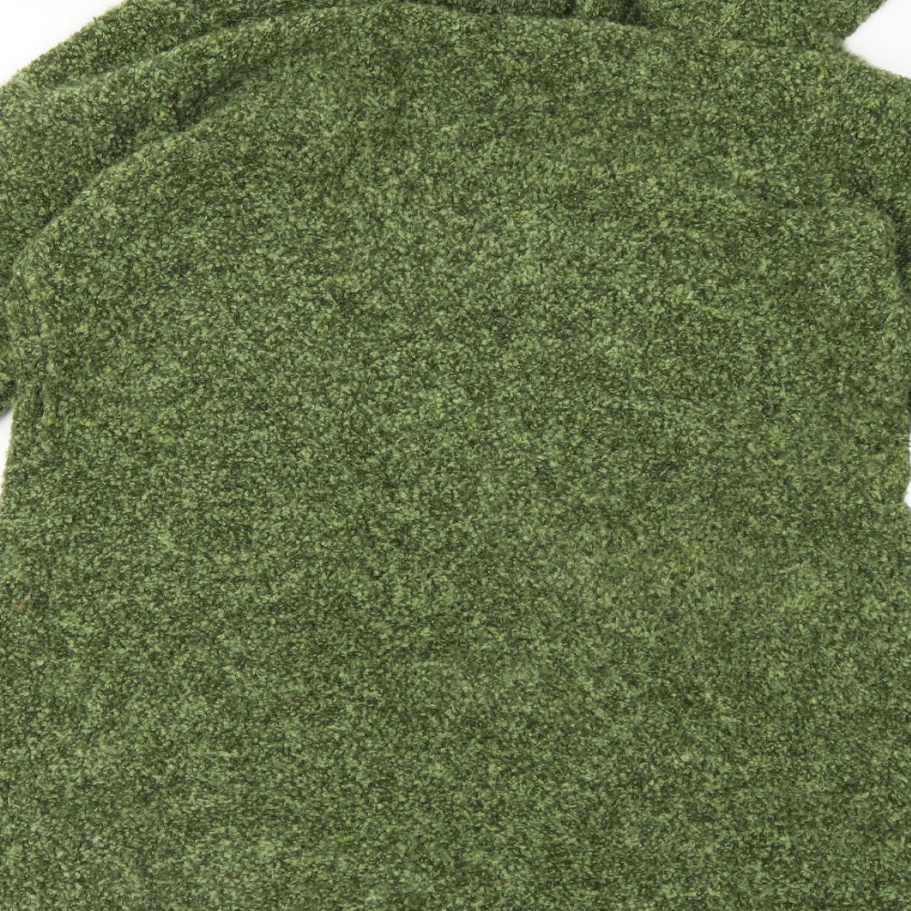 Soon Womens Green  Knit Cardigan Jumper Size 20