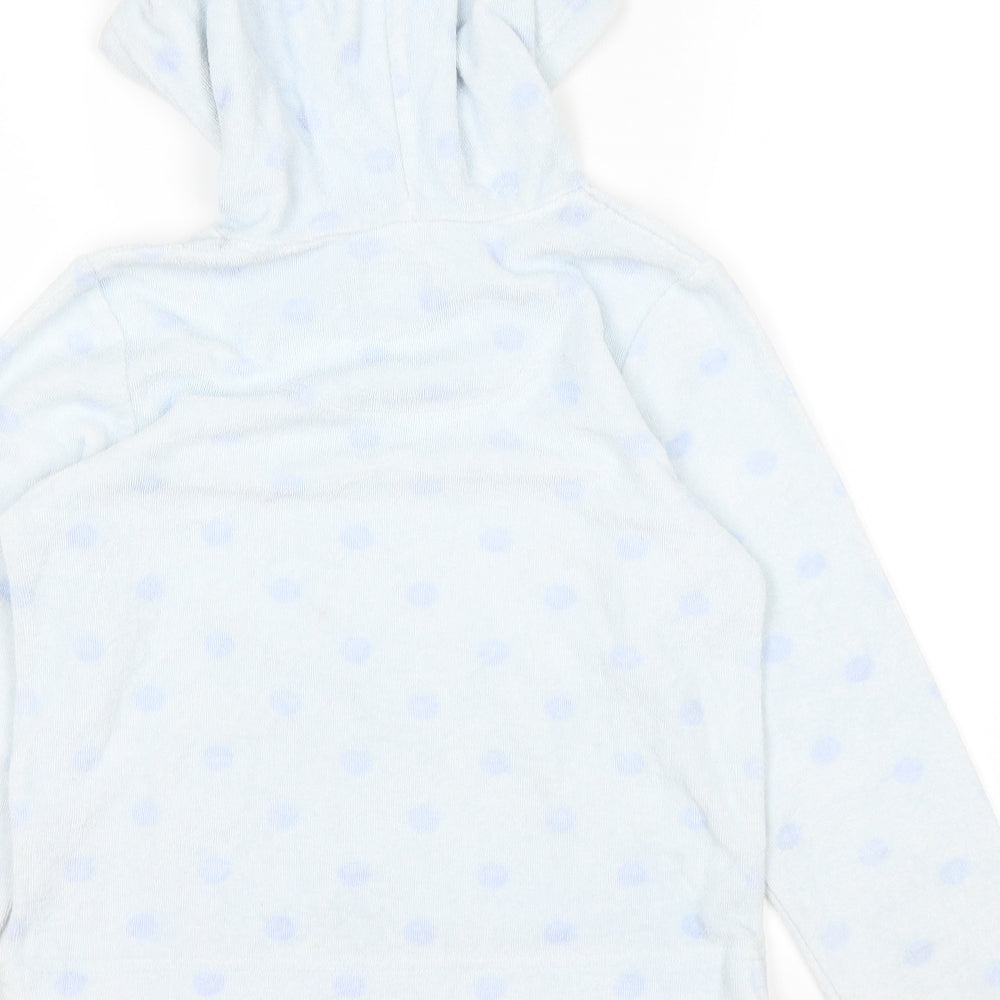 Mini Boden Girls Blue   Pullover Hoodie Size 7-8 Years