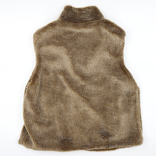 Chilli Womens Brown   Jacket Waistcoat Size 14