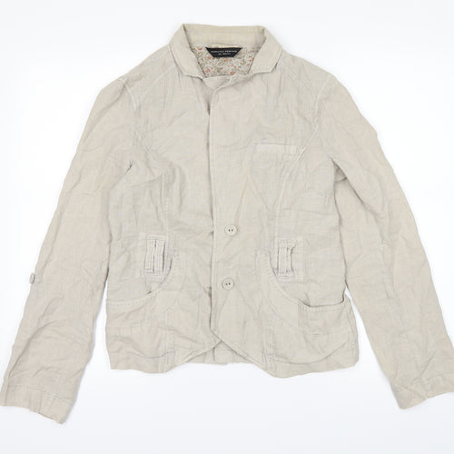 Dorothy Perkins Womens Grey   Jacket  Size 8
