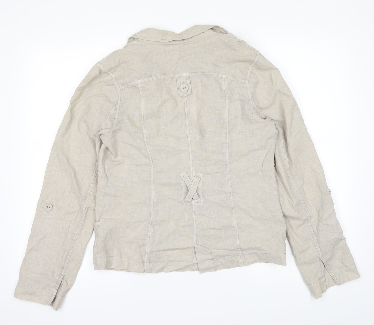 Dorothy Perkins Womens Grey   Jacket  Size 8