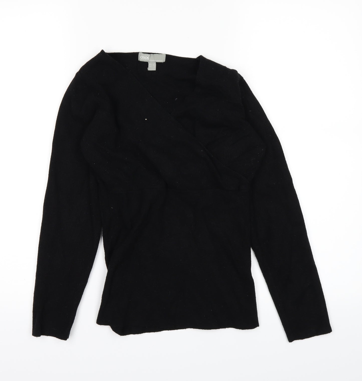 ASOS Womens Black   Basic T-Shirt Size 8